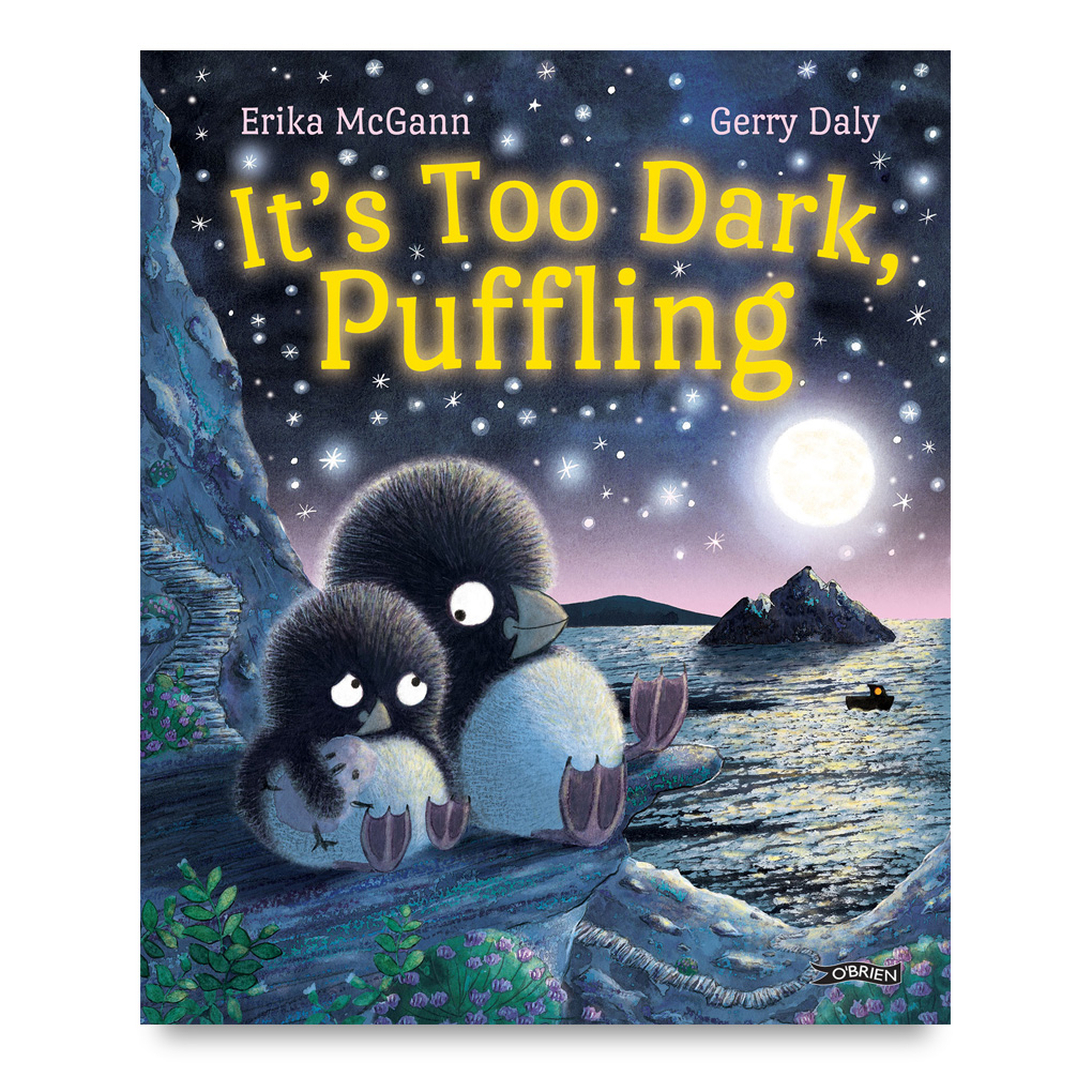 It's Too Dark Puffling picture book cover