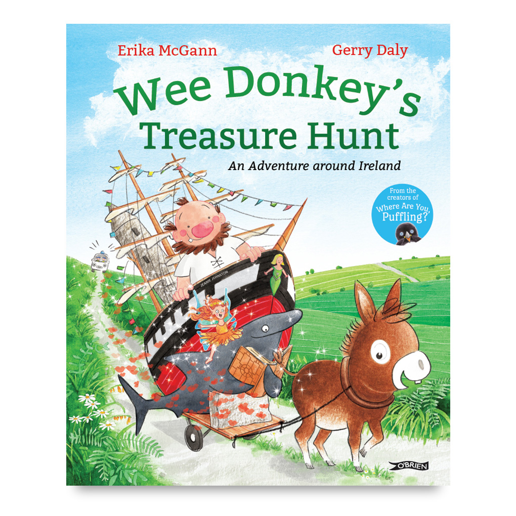 Wee Donkey's Treasure Hunt picture book cover