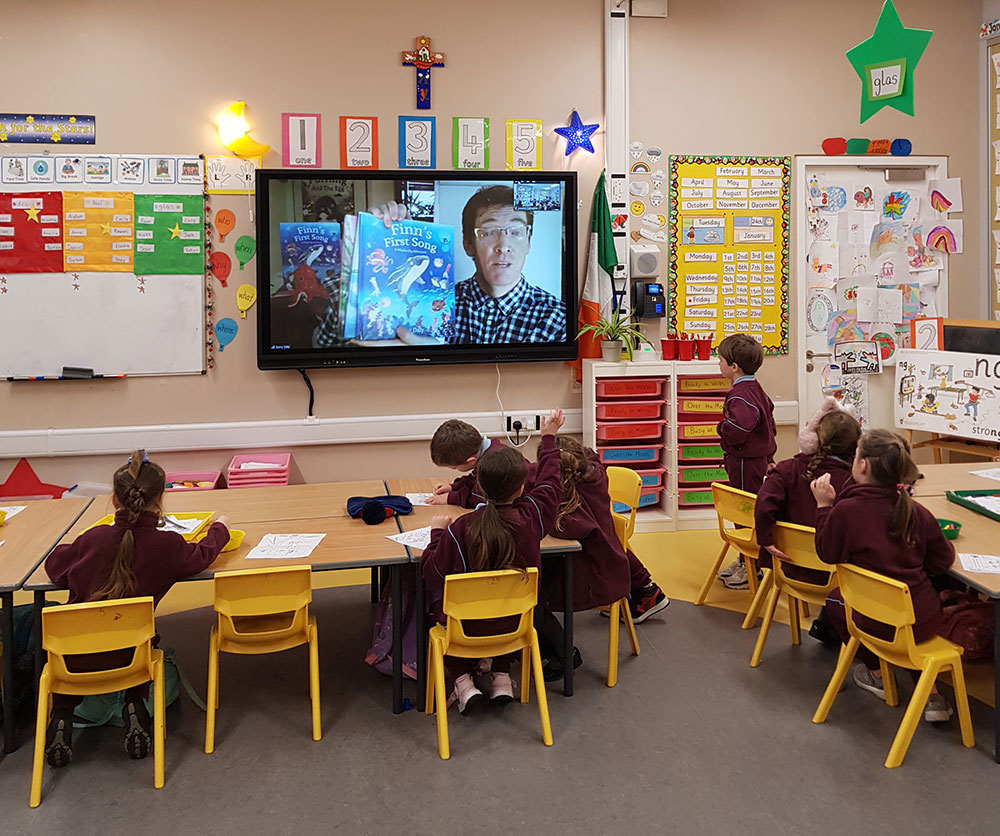 Gerry Daly St Oliver Plunkett NS Malahide Book Week event