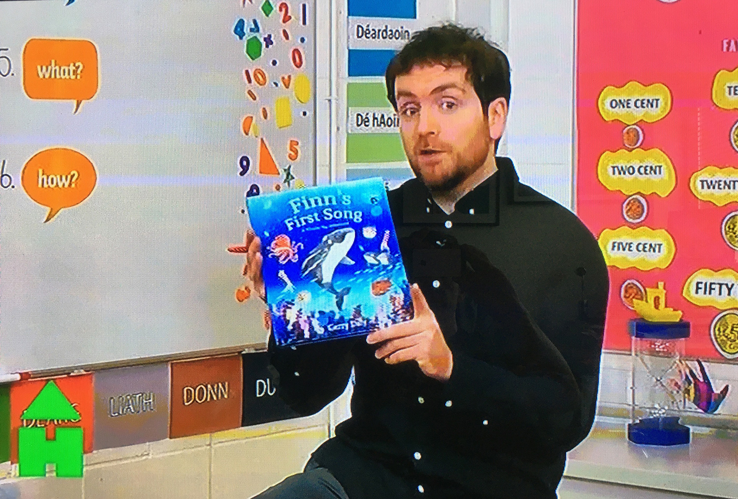 Finn's First Song on RTE's Home School Hub pic 1