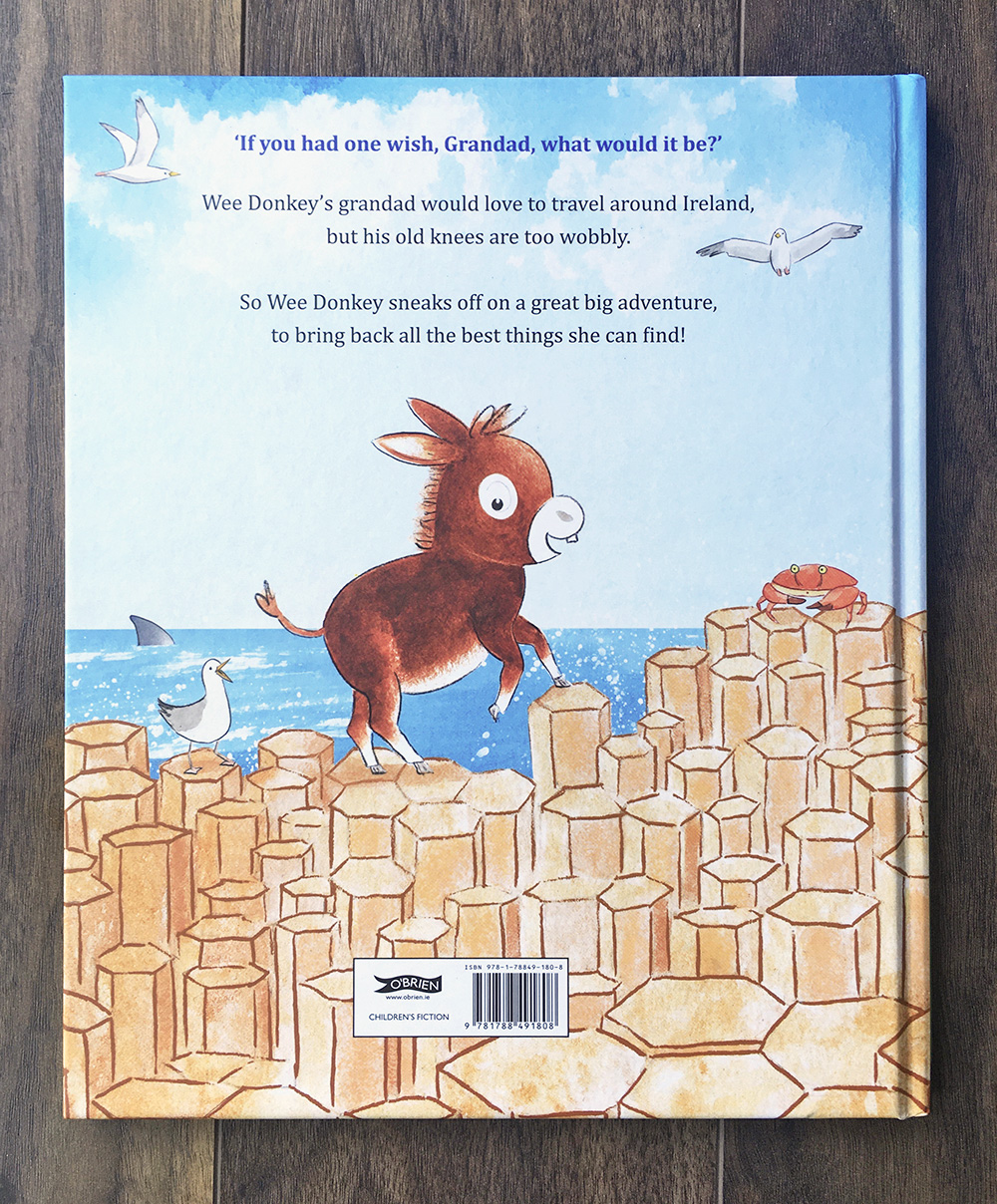 Wee Donkey's Treasure Hunt back cover