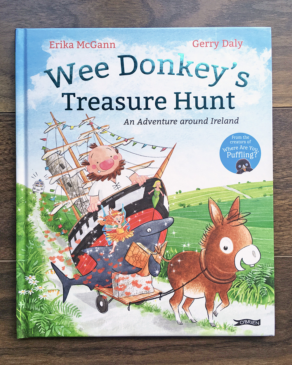 Wee Donkey's Treasure Hunt front cover